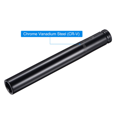 Harfington Deep Impact Socket, CR-V Steel, 6-Point Metric Sizes