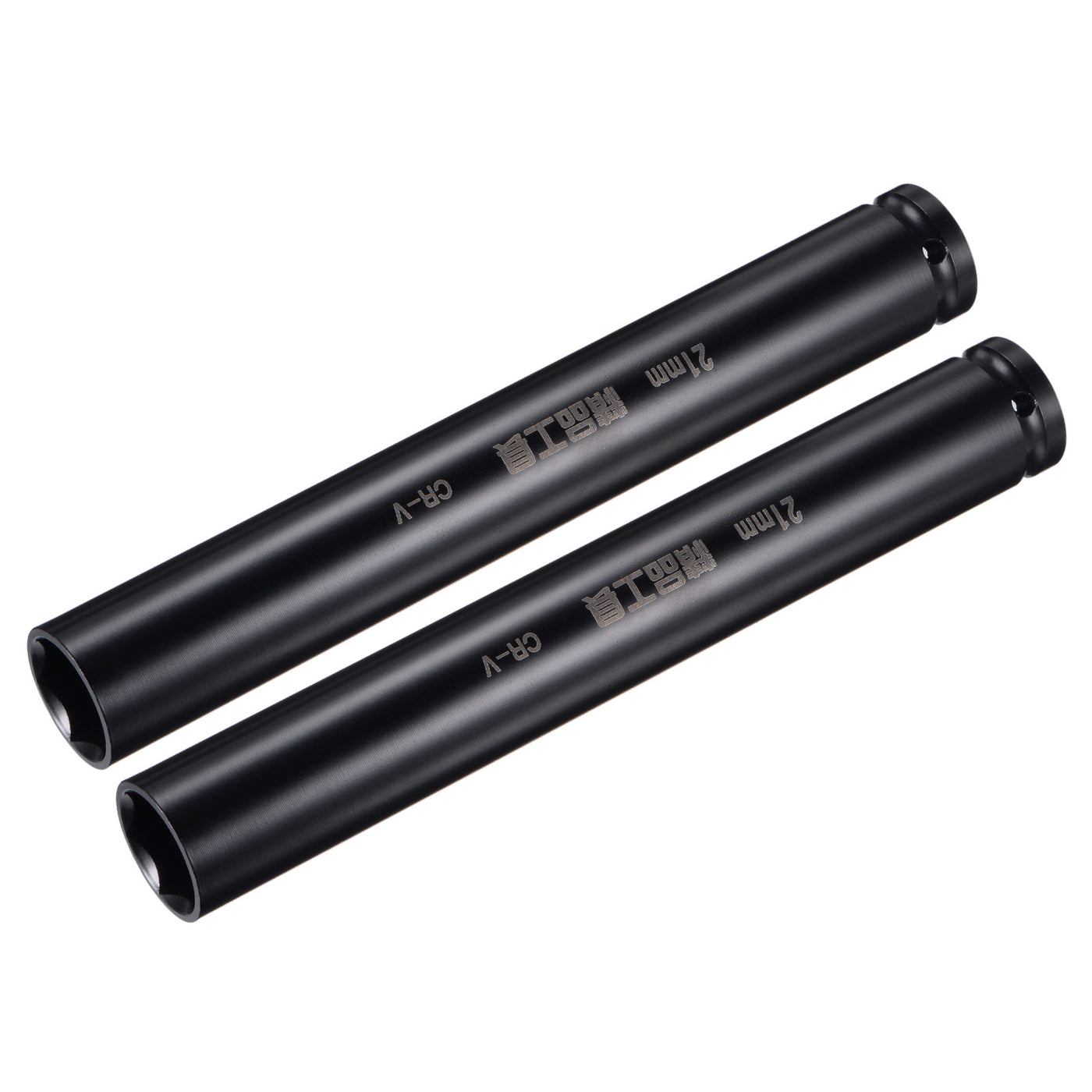 Harfington 1/2" Drive x 21mm Deep Impact Socket, CR-V 8" Length, 6-Point Metric Sizes 2 Pcs