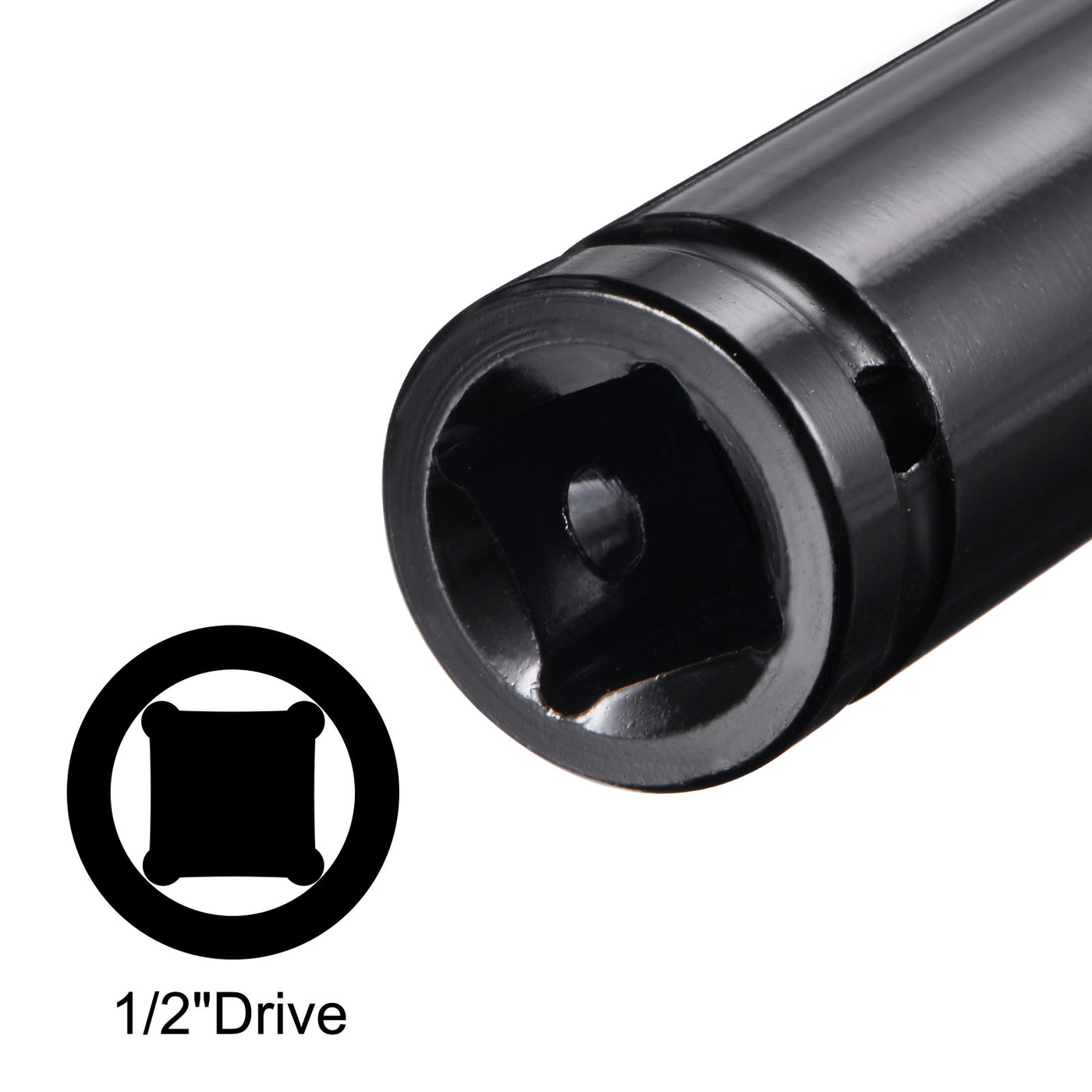 Harfington Deep Impact Socket, CR-V Steel 6-Point Metric Sizes