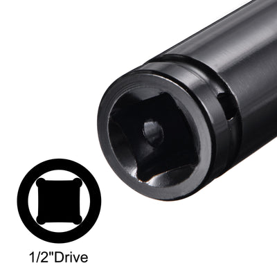 Harfington Deep Impact Socket, CR-V Steel 6-Point Metric Sizes