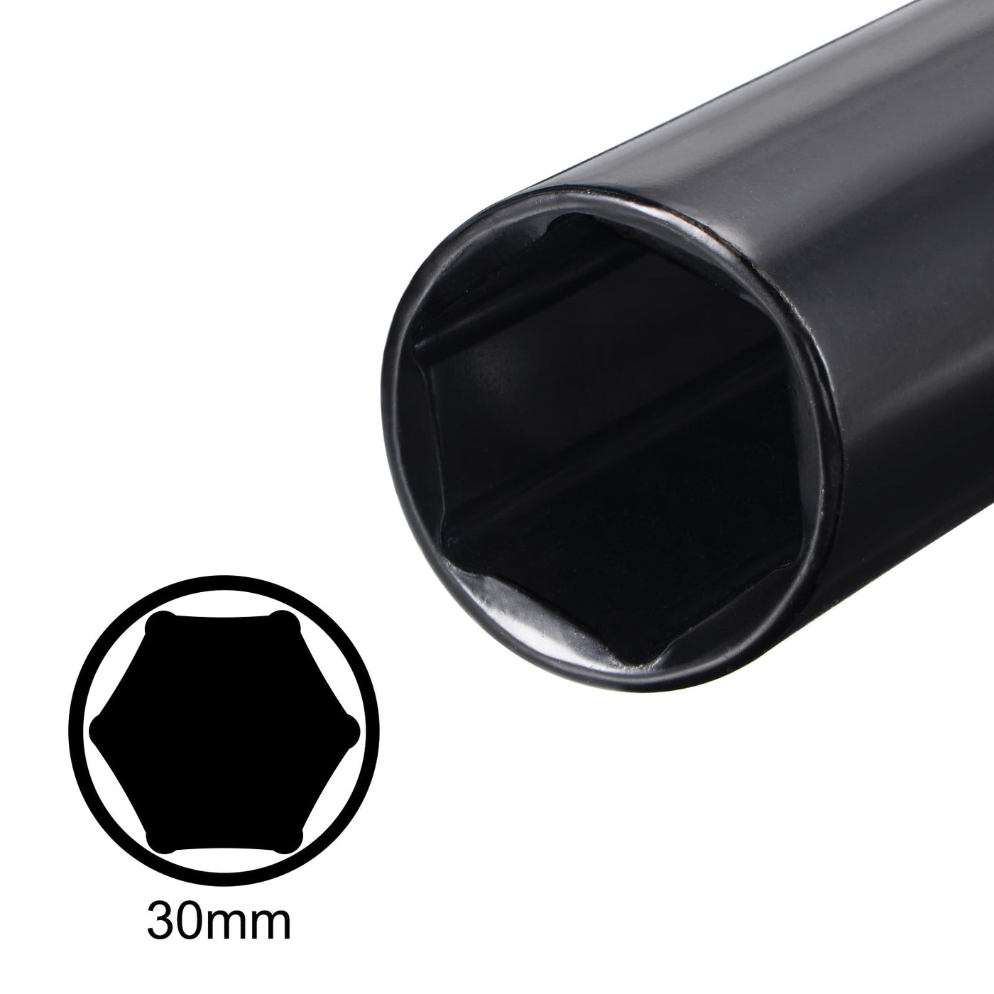 Harfington Deep Impact Socket, CR-V Steel 6-Point Metric Sizes