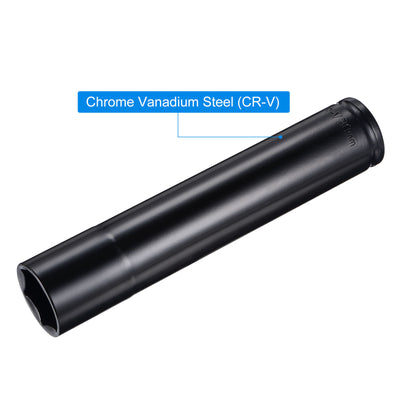 Harfington Deep Impact Socket, CR-V Steel 6-Point Metric Sizes