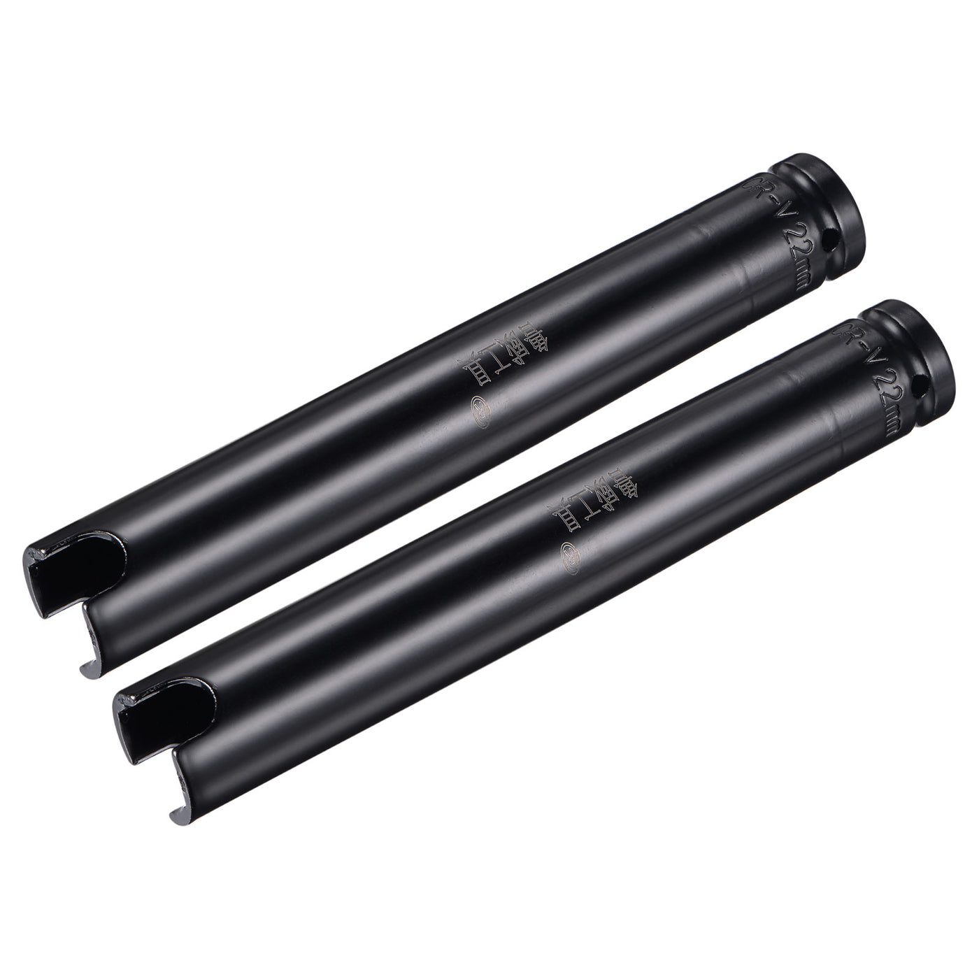 Harfington 1/2" Drive by 22mm Slotted 6-Point Deep Impact Socket, CR-V 8" Length 2 Pcs