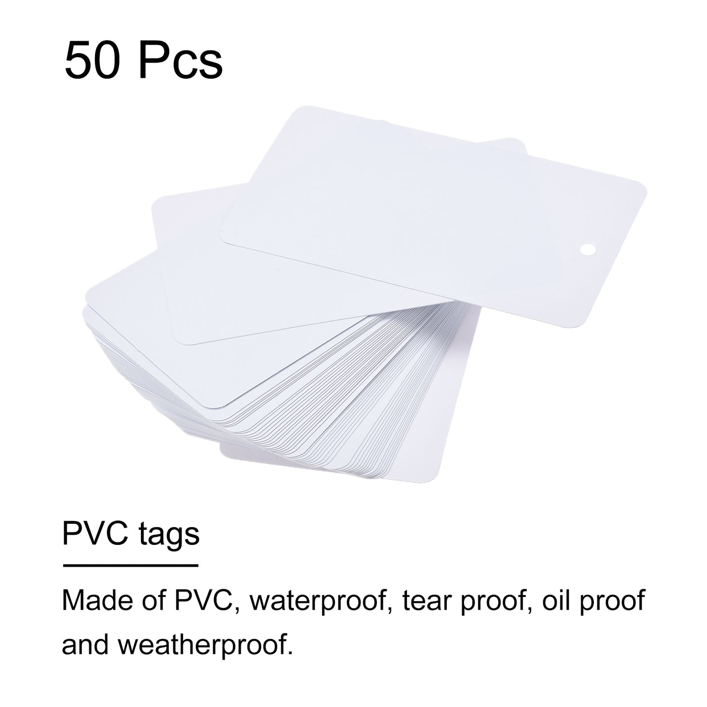 Harfington Waterproof Wires Plastic Shipping Tags