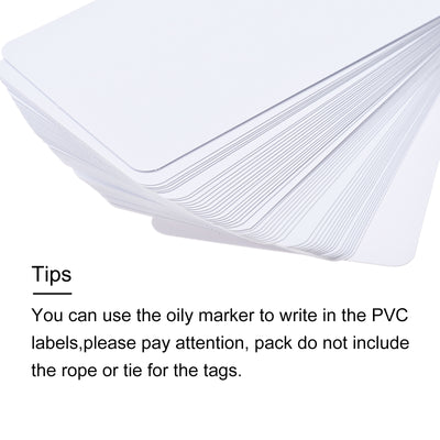 Harfington Waterproof Wires Plastic Shipping Tags