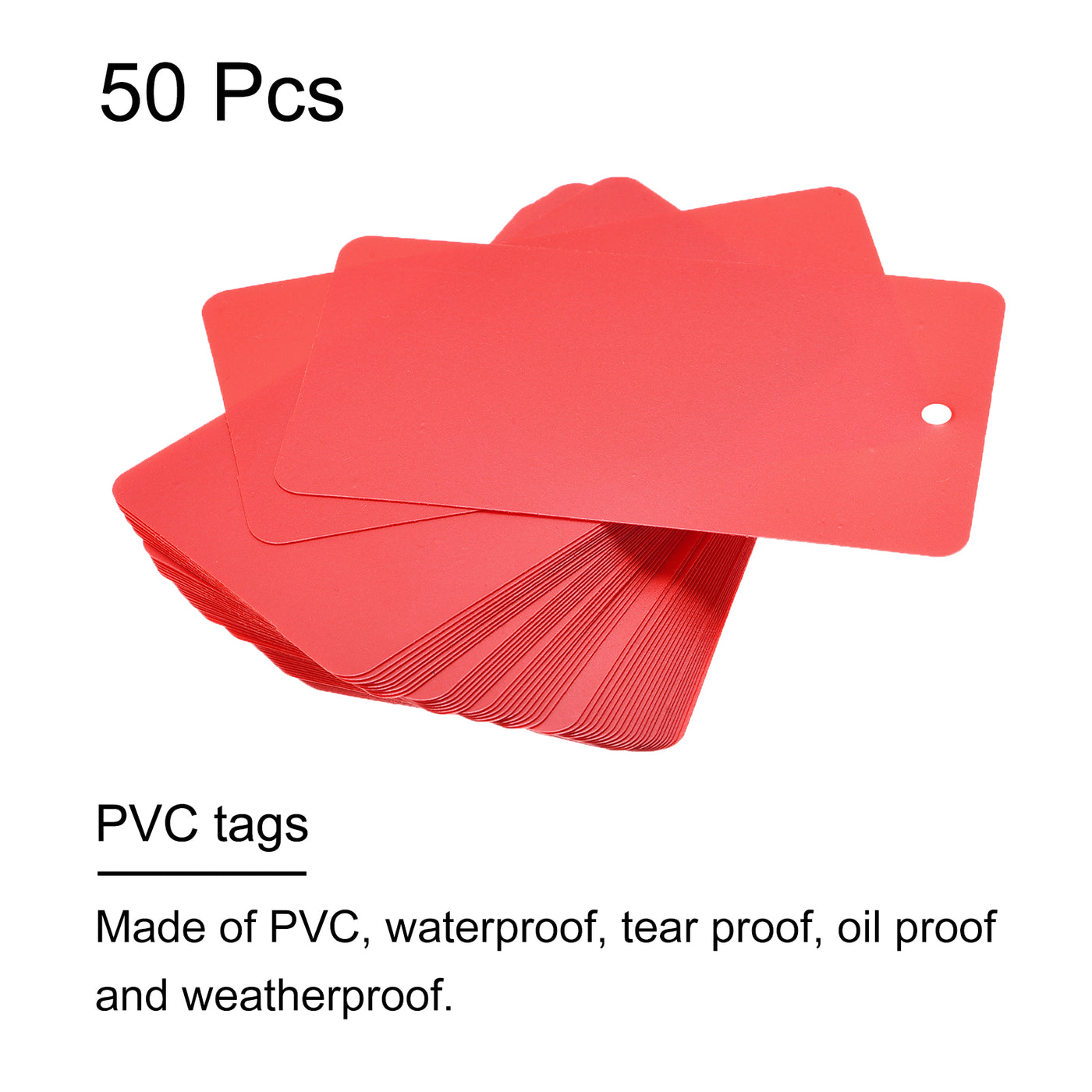 Harfington Waterproof Wires Plastic Shipping Tags