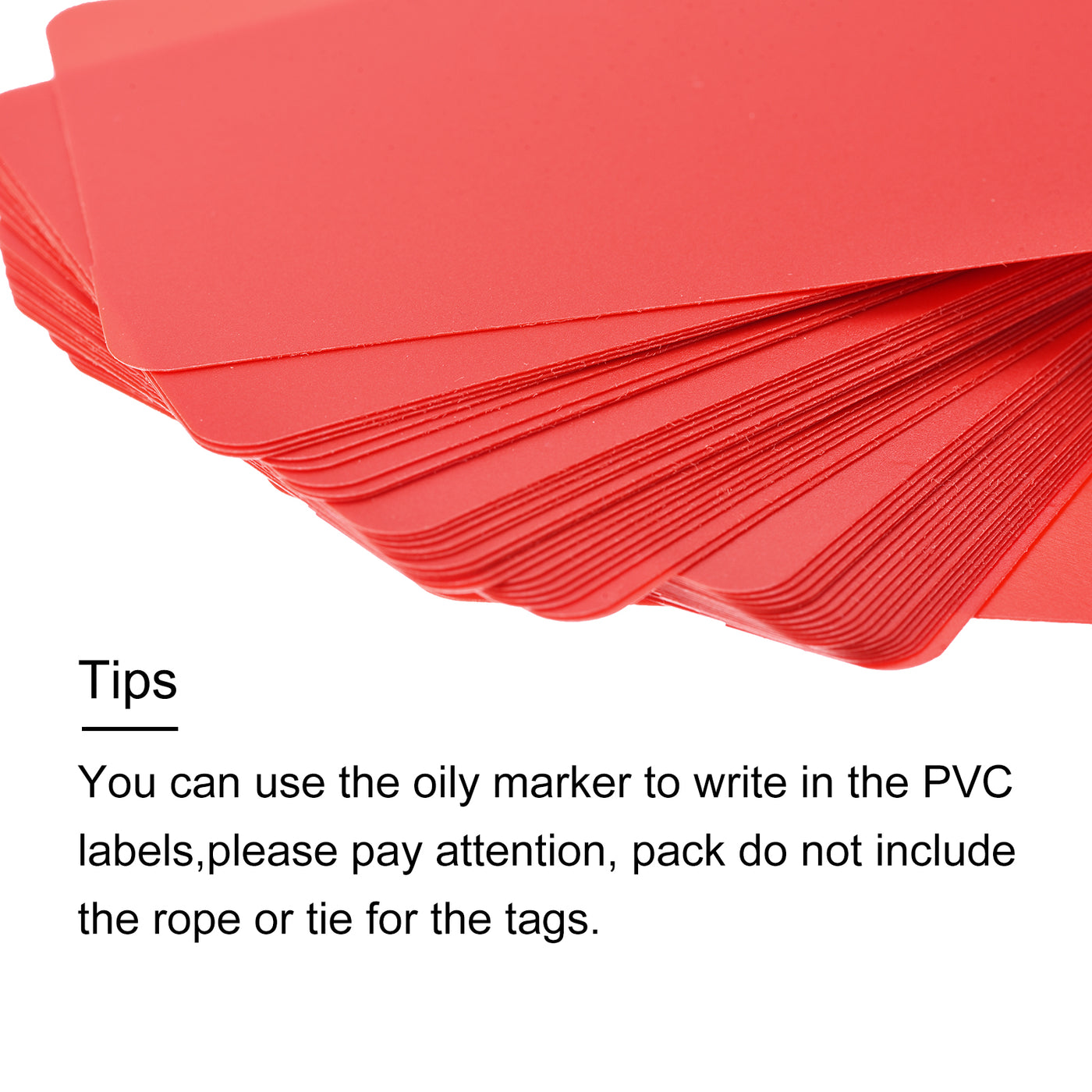 Harfington Waterproof Wires Plastic Shipping Tags