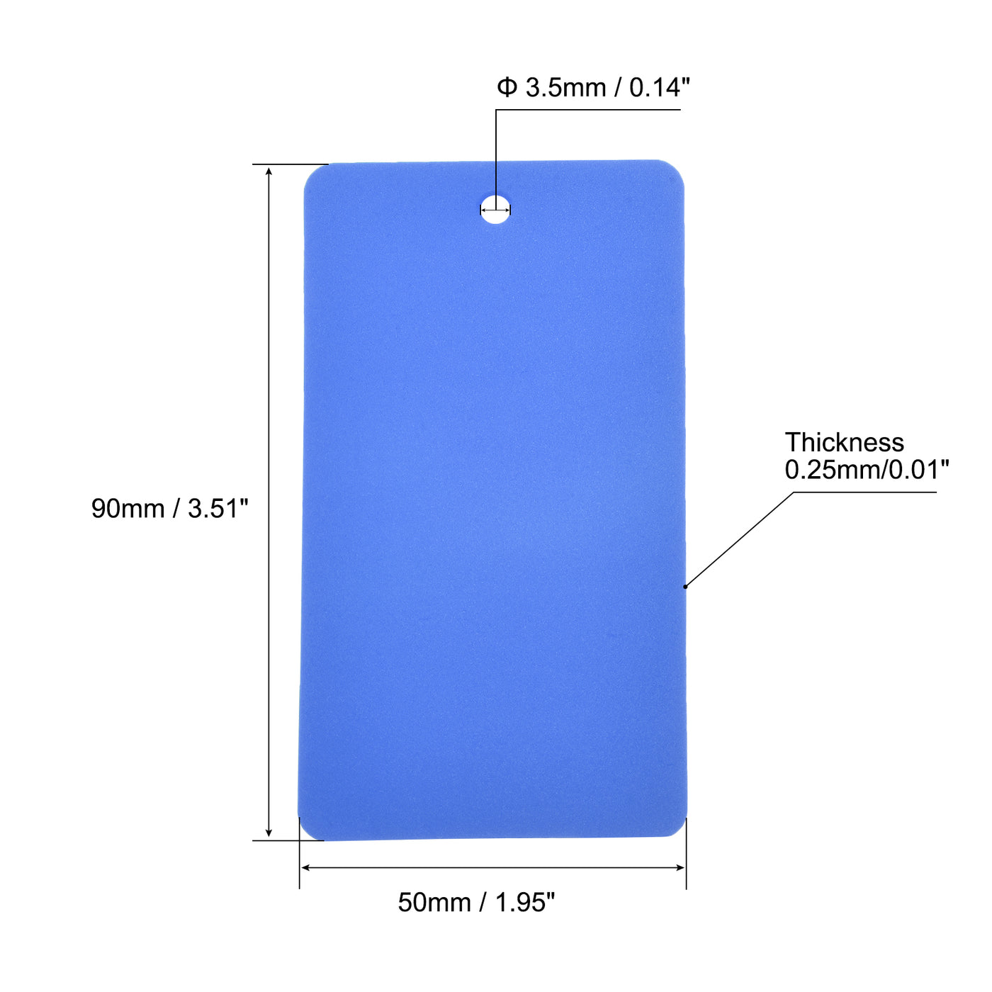 Harfington Waterproof Wires Plastic Shipping Tags