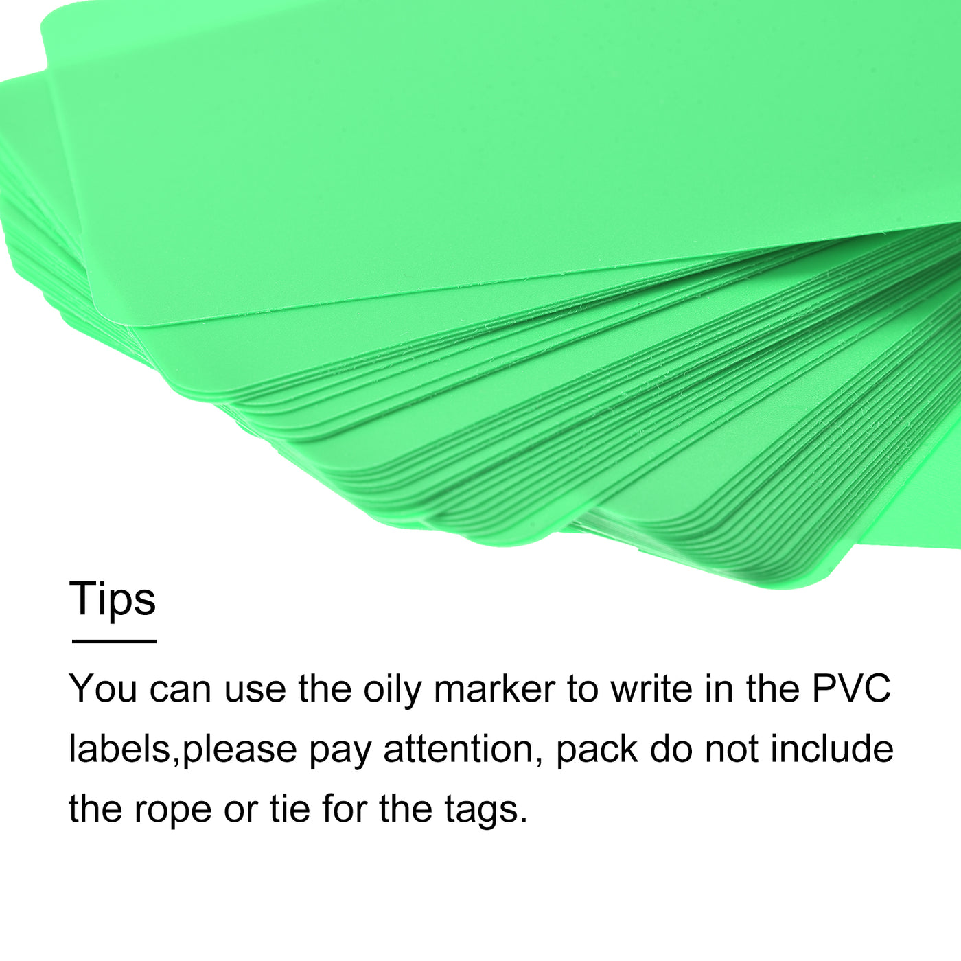 Harfington Waterproof Wires Plastic Shipping Tags