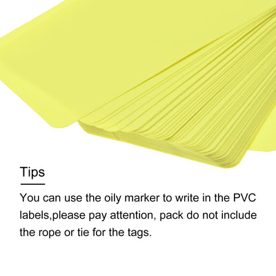 Harfington Waterproof Wires Plastic Shipping Tags