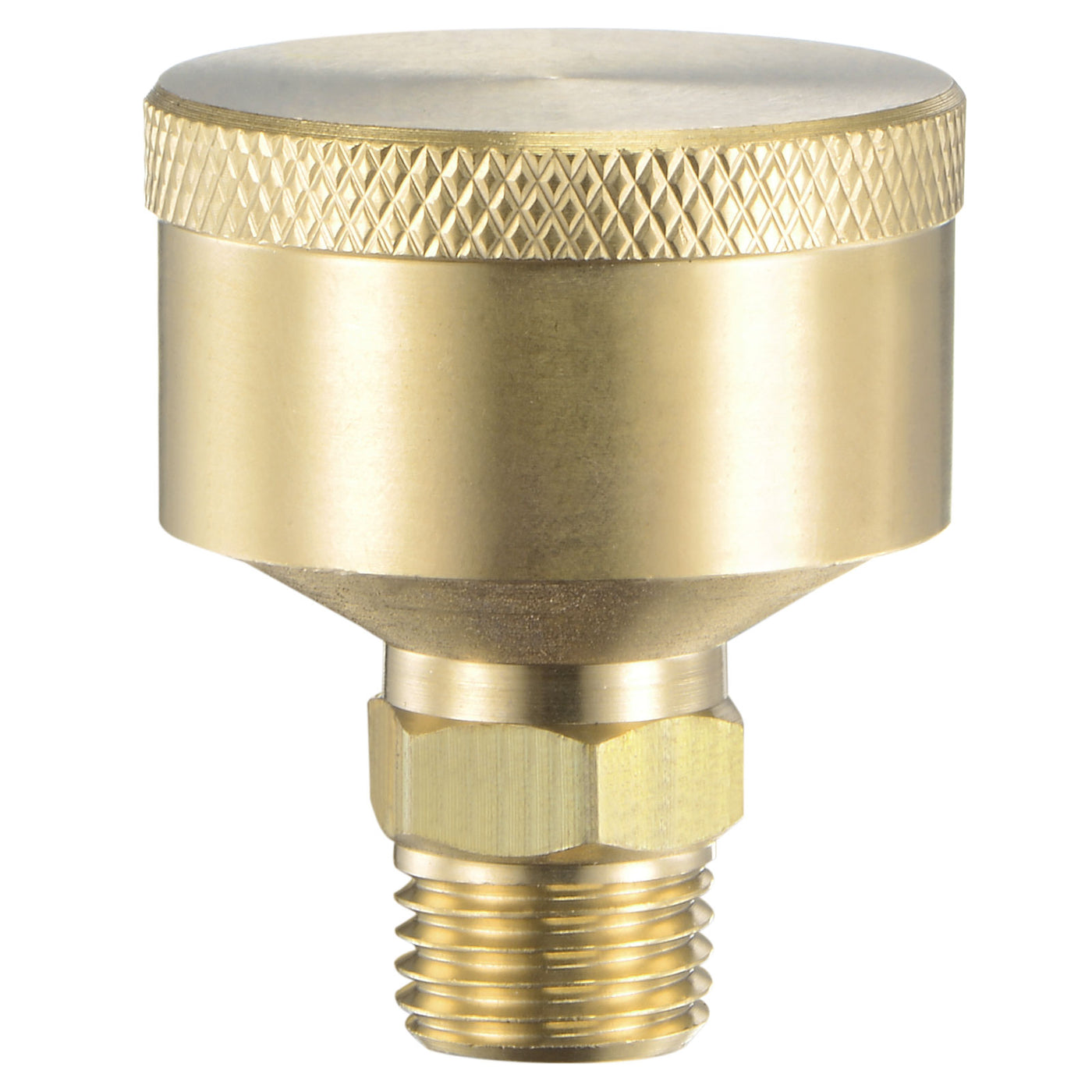 Harfington Grease Oil Cup Cap M14x1.5 Male Thread 18ml Brass Machine Parts