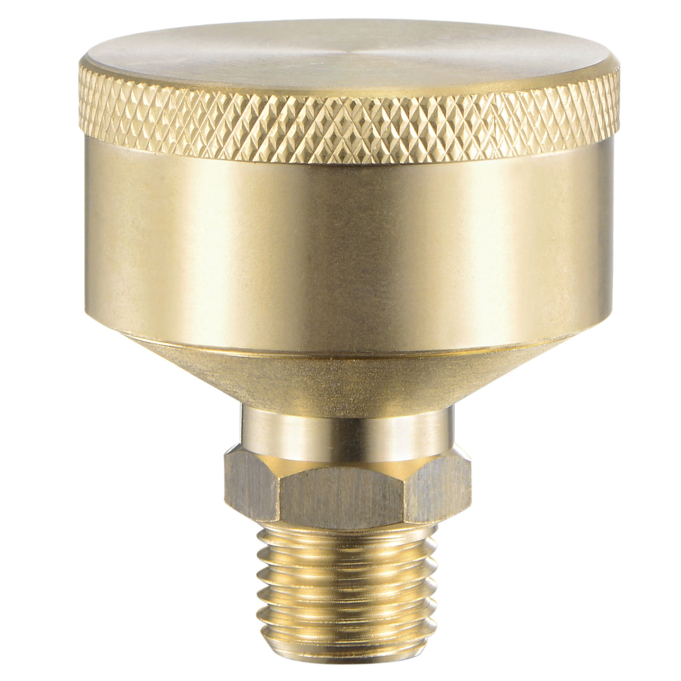 Harfington Grease Oil Cup Cap M14x1.5 Male Thread 25ml Brass Machine Parts