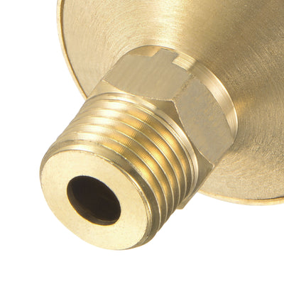 Harfington Grease Oil Cup Cap M16x1.5 Male Thread 25ml Brass Machine Parts