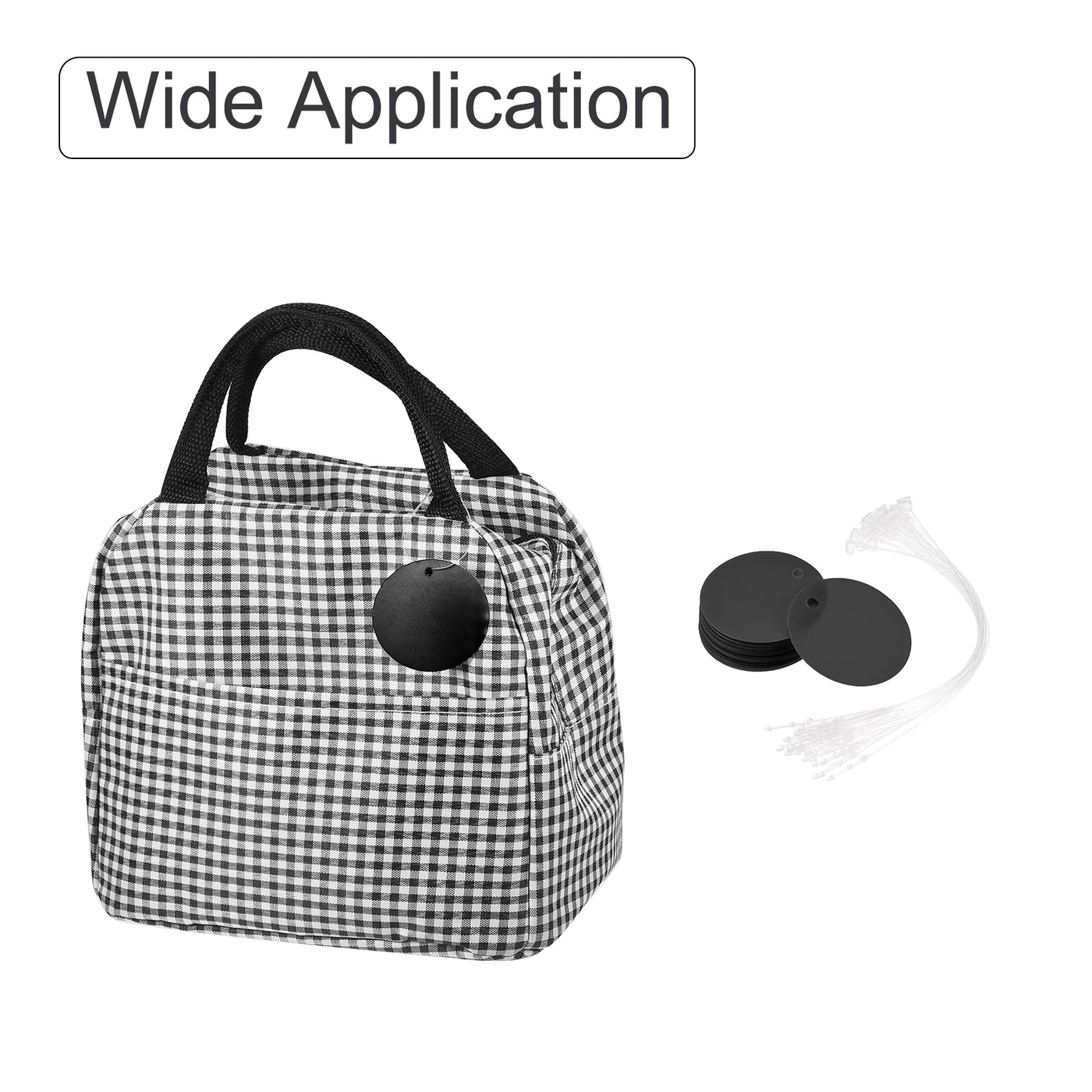 Harfington Round Plastic Tags Tear Proof Waterproof Price Tags W Tie