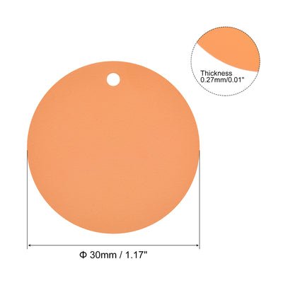 Harfington Round Plastic Tags Tear Proof Waterproof Price Tags W Tie