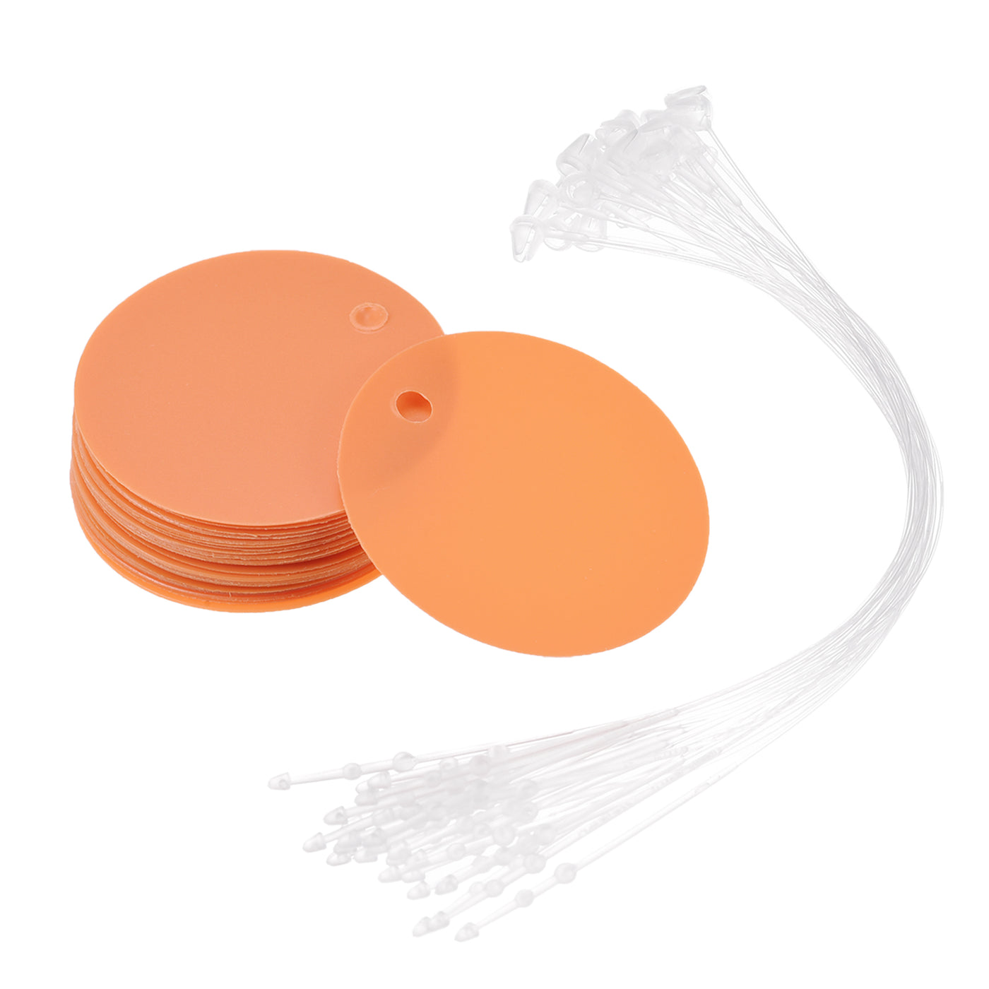 Harfington Round Plastic Tags Tear Proof Waterproof Price Tags W Tie