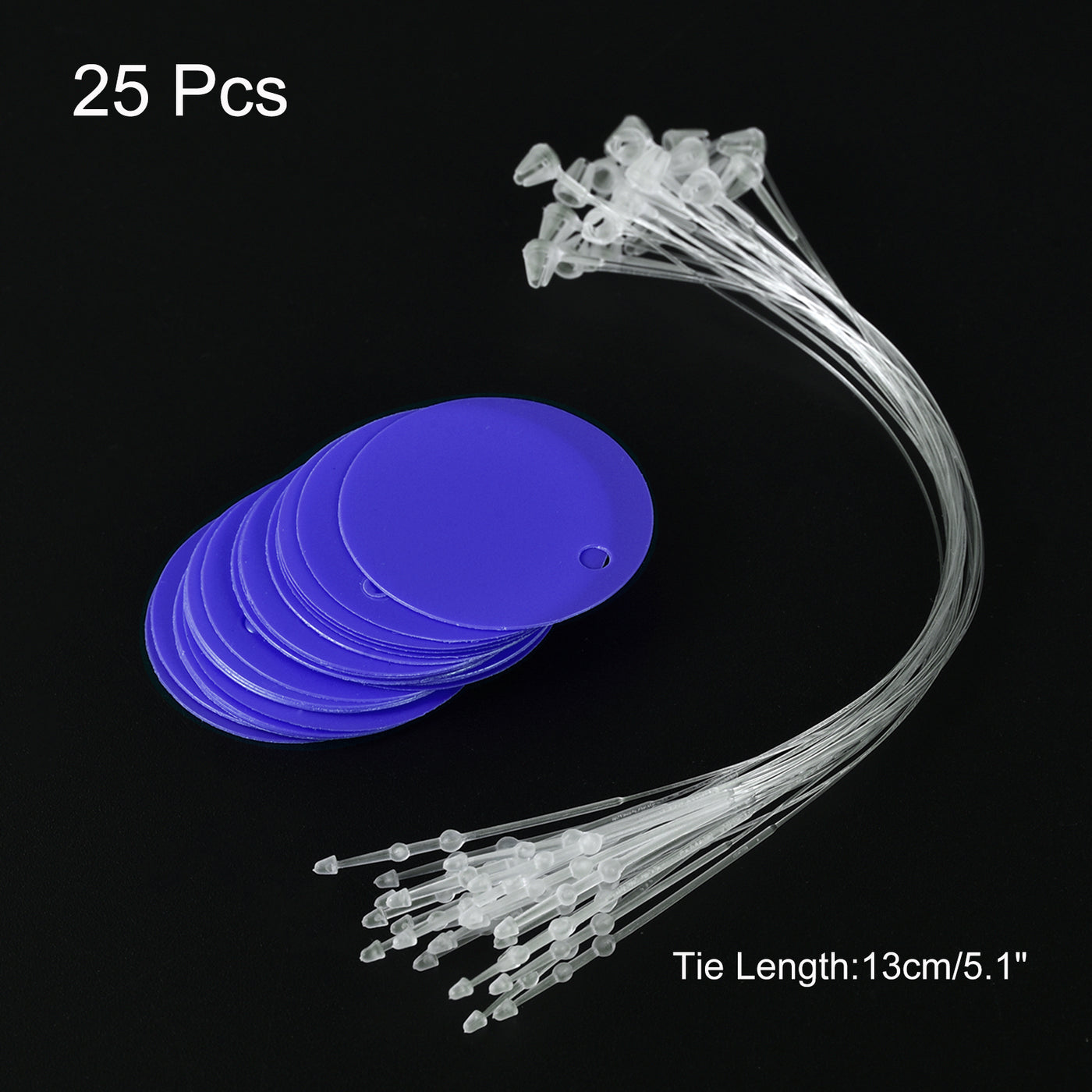 Harfington Round Plastic Tags Tear Proof Waterproof Price Tags W Tie