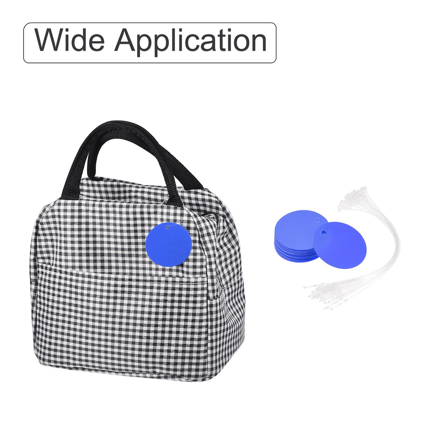 Harfington Round Plastic Tags Tear Proof Waterproof Price Tags W Tie