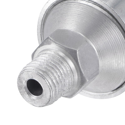 Harfington Machine Parts G1/4 Thread 12ml Grease Oil Cup Cap Aluminium Silver