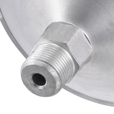 Harfington Machine Parts M20x1.5 Male Thread 400ml Grease Oil Cup Cap Aluminium Silver