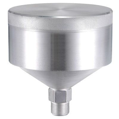 Harfington Machine Parts M20x1.5 Male Thread 400ml Grease Oil Cup Cap Aluminium Silver