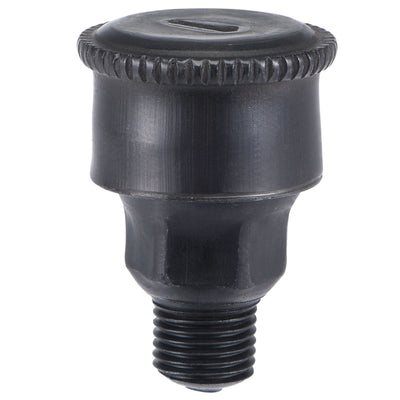 Harfington Machine Parts M10x1 Male Thread 3ml Grease Oil Cup Cap Carbon Steel Oiler Black