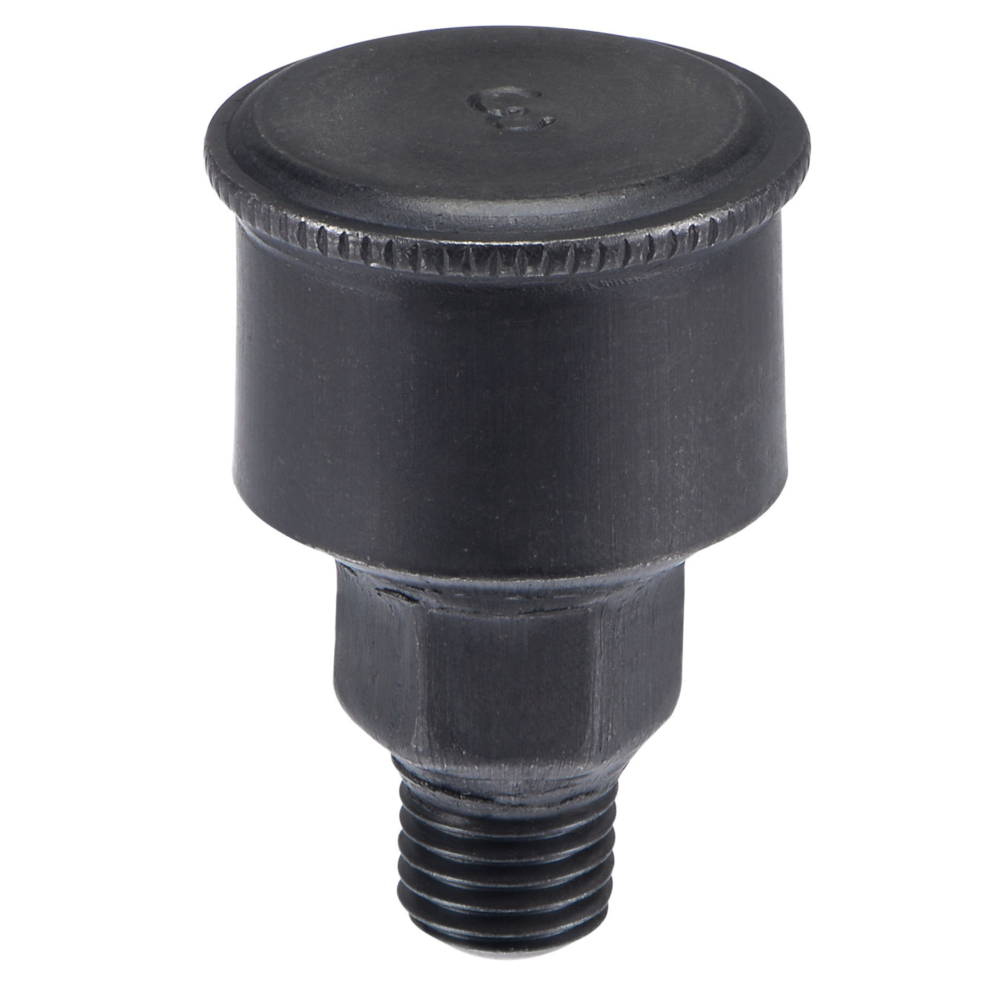Harfington Machine Parts M12x1.5 Male Thread 12ml Grease Oil Cup Cap Carbon Steel Oiler Black