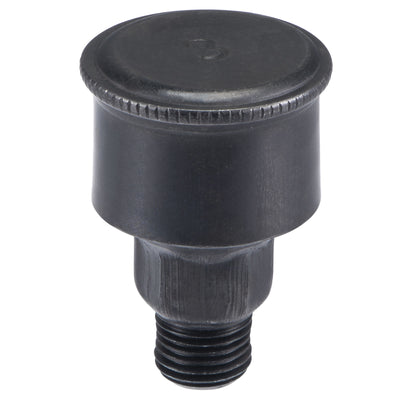 Harfington Machine Parts G1/4 Thread 12ml Grease Oil Cup Cap Carbon Steel Oiler Black