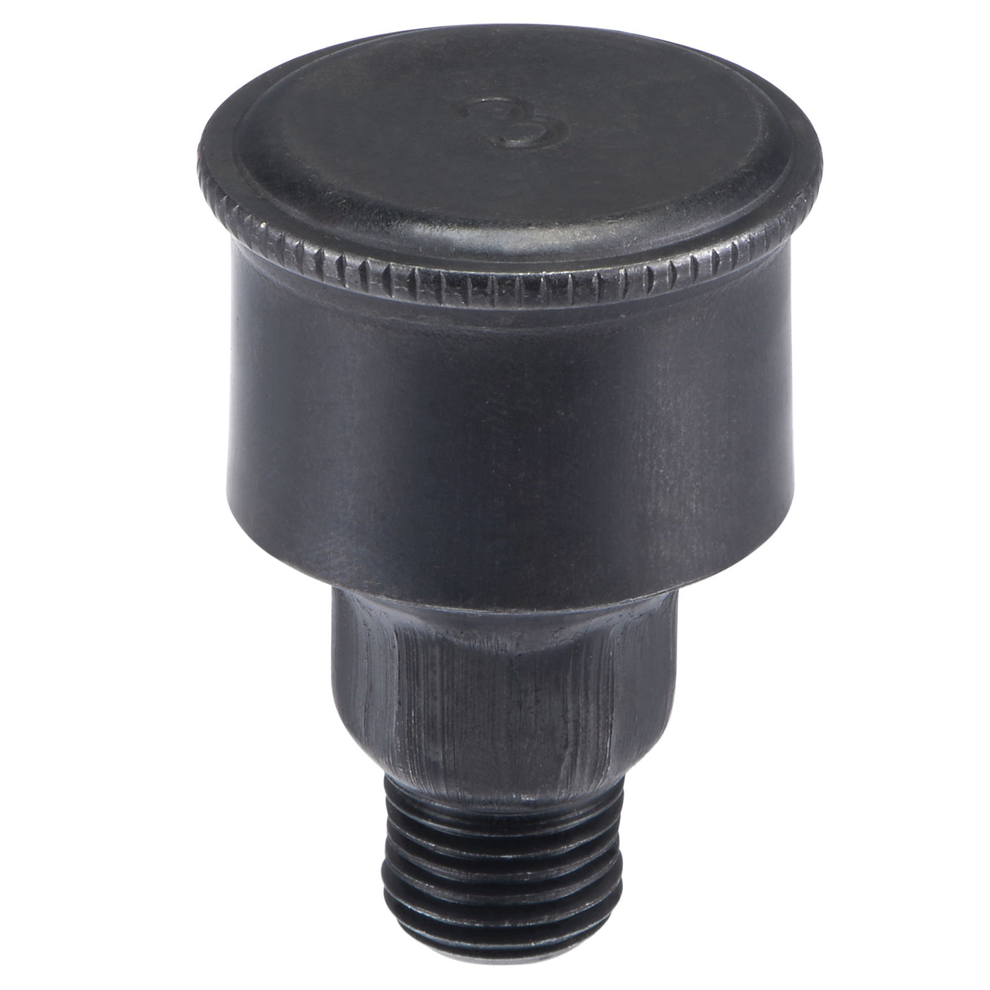 Harfington Machine Parts G1/4 Thread 12ml Grease Oil Cup Cap Carbon Steel Oiler Black
