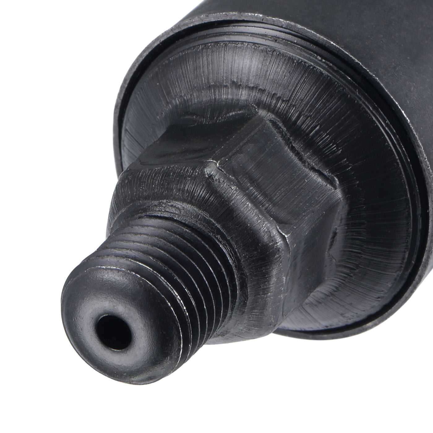Harfington Machine Parts M14x1.5 Male Thread 18ml Grease Oil Cup Cap Carbon Steel Oiler Black