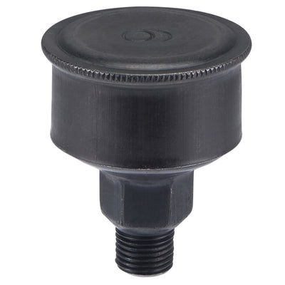 Harfington Machine Parts M16x1.5 Male Thread 50ml Grease Oil Cup Cap Carbon Steel Oiler Black