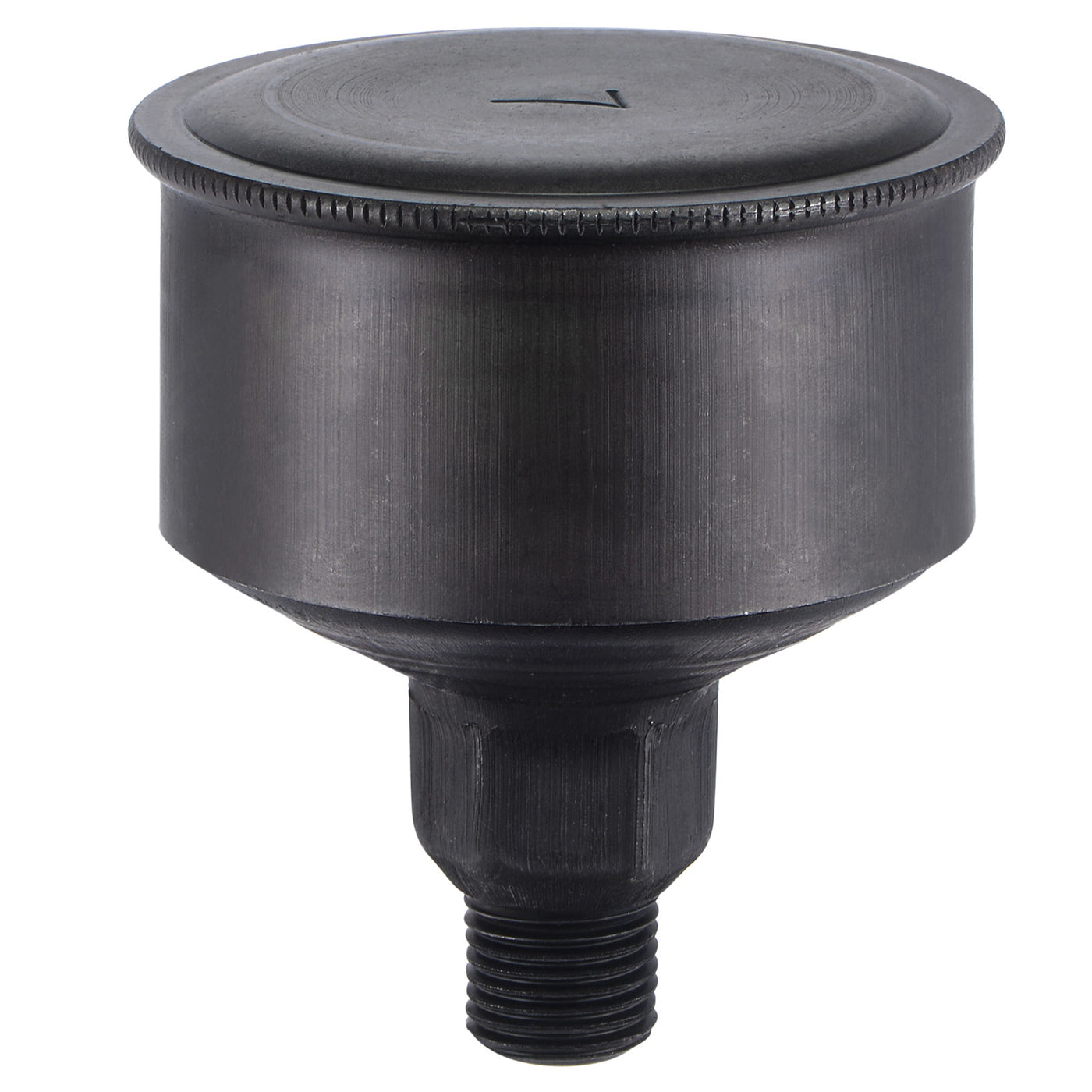 Harfington Machine Parts M16x1.5 Male Thread 100ml Grease Oil Cup Cap Carbon Steel Oiler Black