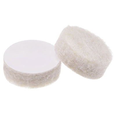 Harfington Felt Furniture Pads, Self-stick Non-slip Anti-scratch Round Felt Pads for Dinner Table