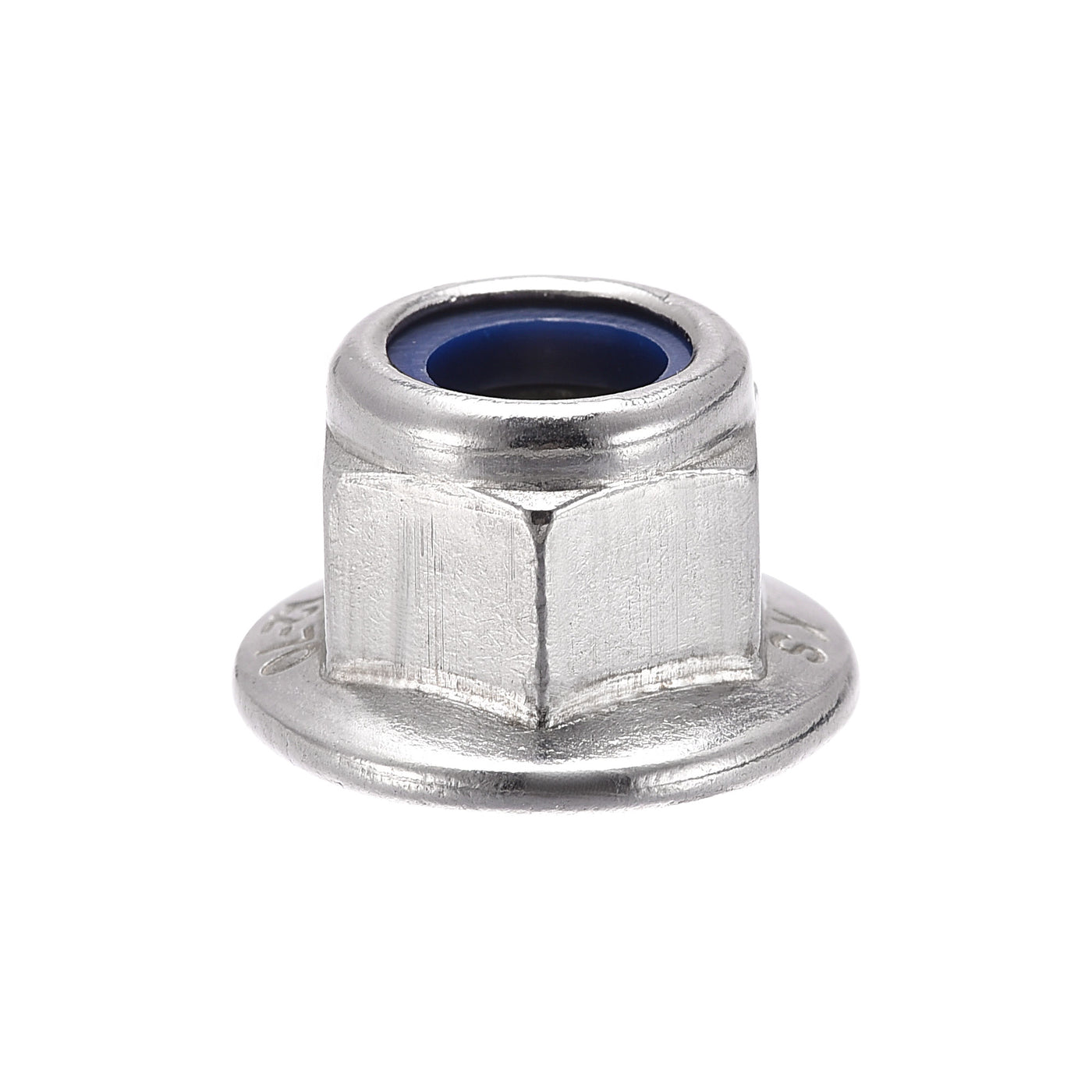 Harfington Nylon Insert Hex Lock Nuts with Flange, 304 Stainless Steel