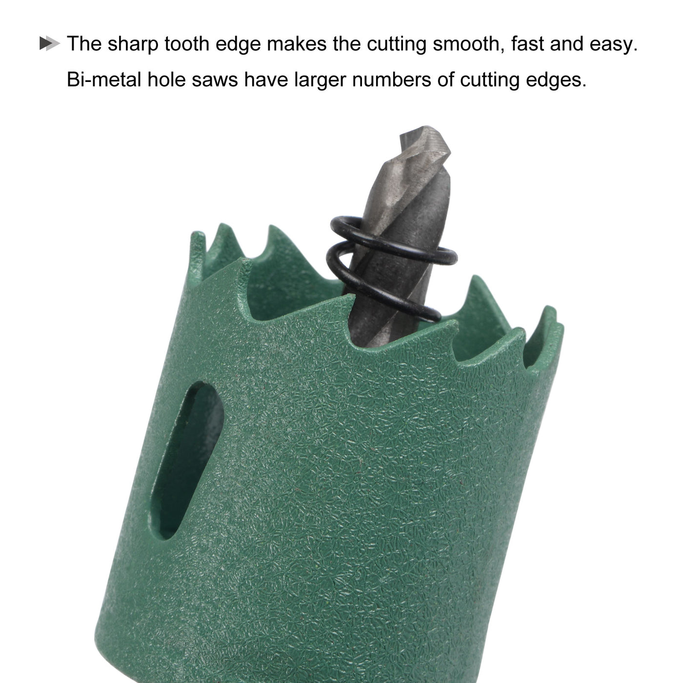 Harfington Bi-Metal Hole Saw High Speed Steel Cutter for Metal Wood PVC