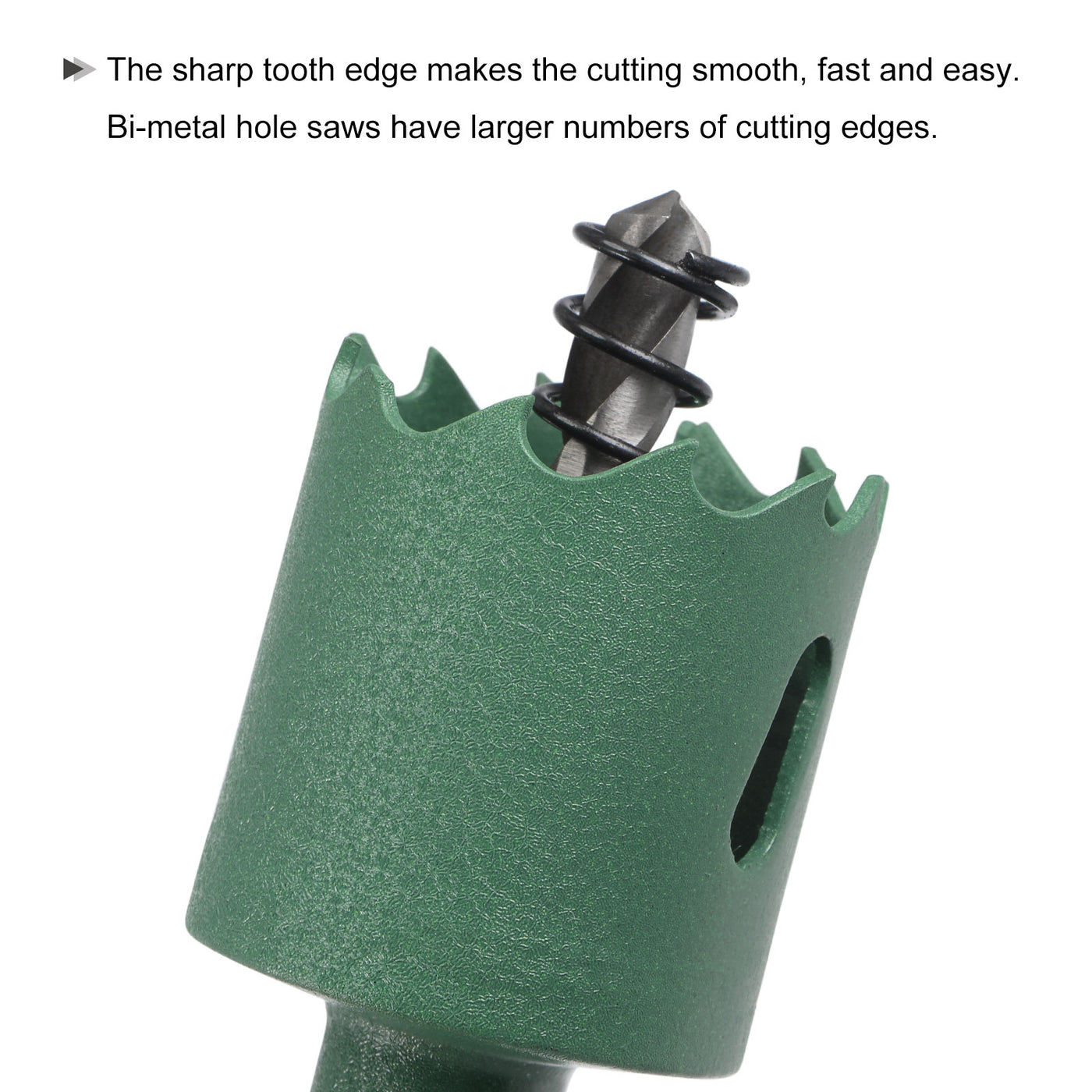 Harfington Bi-Metal Hole Saw High Speed Steel Cutter for Metal Wood PVC