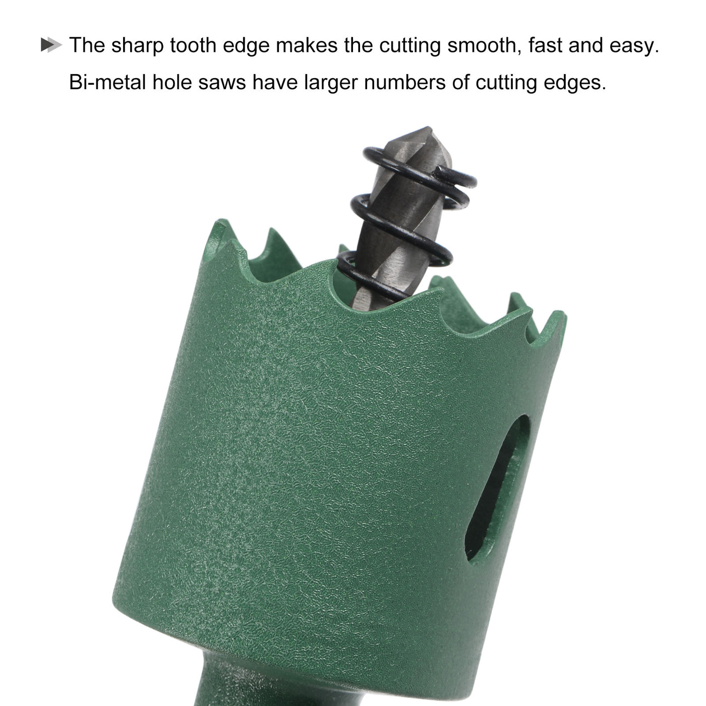 Harfington Bi-Metal Hole Saw High Speed Steel Cutter for Metal Wood PVC