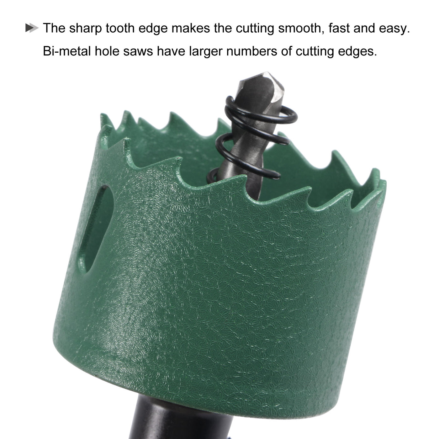 Harfington Bi-Metal Hole Saw High Speed Steel Cutter for Metal Wood PVC Plastic