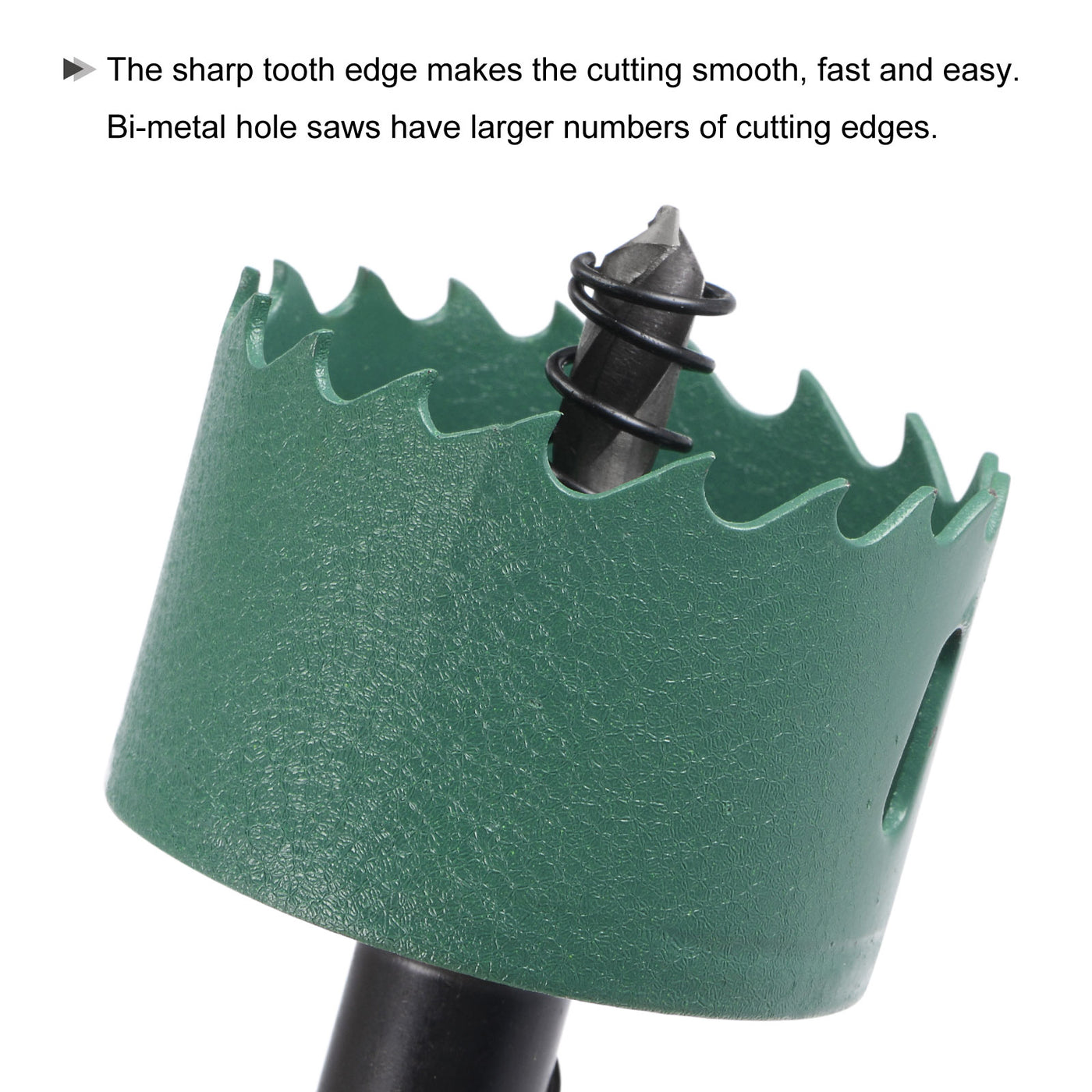 Harfington Bi-Metal Hole Saw High Speed Steel Cutter for Metal Wood PVC Plastic