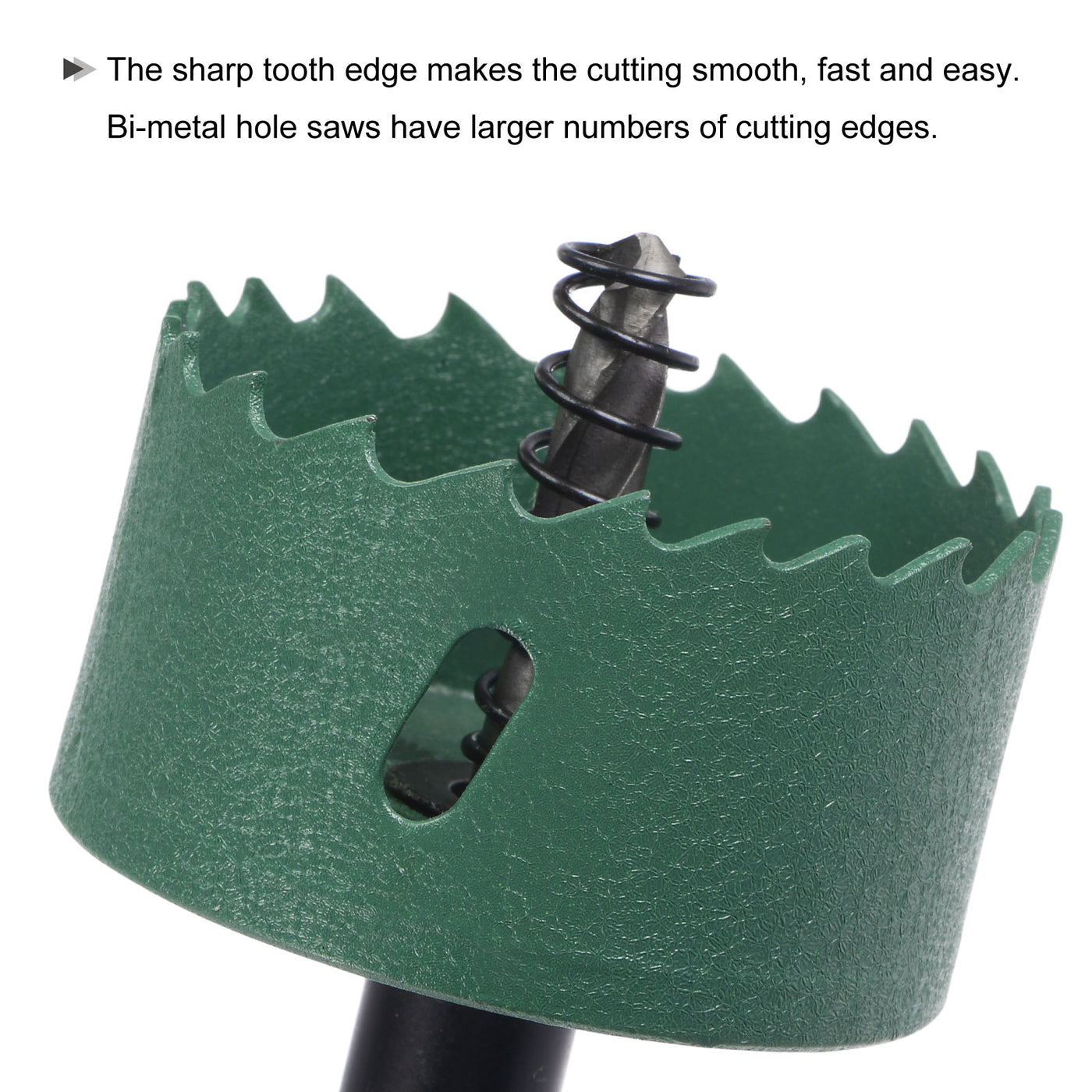 Harfington Bi-Metal Hole Saw High Speed Steel Cutter for Metal Wood PVC Plastic