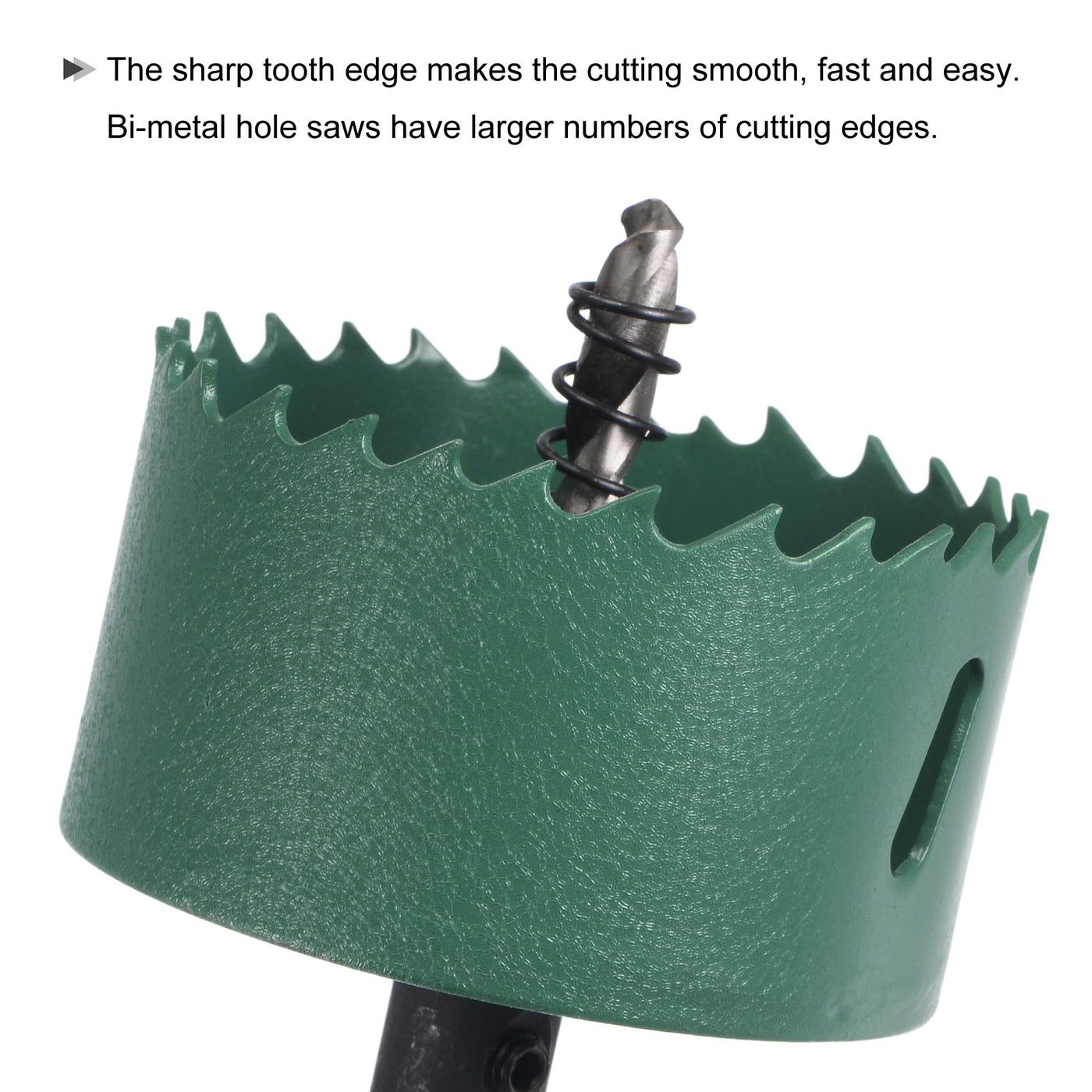 Harfington Bi-Metal Hole Saw High Speed Steel Cutter for Metal Wood PVC Plastic