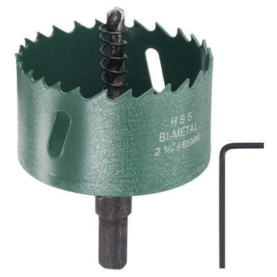 Harfington Bi-Metal Hole Saw High Speed Steel Cutter for Metal Wood PVC Plastic