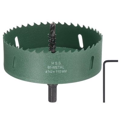 Harfington Bi-Metal Hole Saw High Speed Steel Cutter Tool for Metal Wood PVC