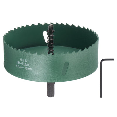 Harfington Bi-Metal Hole Saw High Speed Steel Cutter Tool for Metal Wood PVC