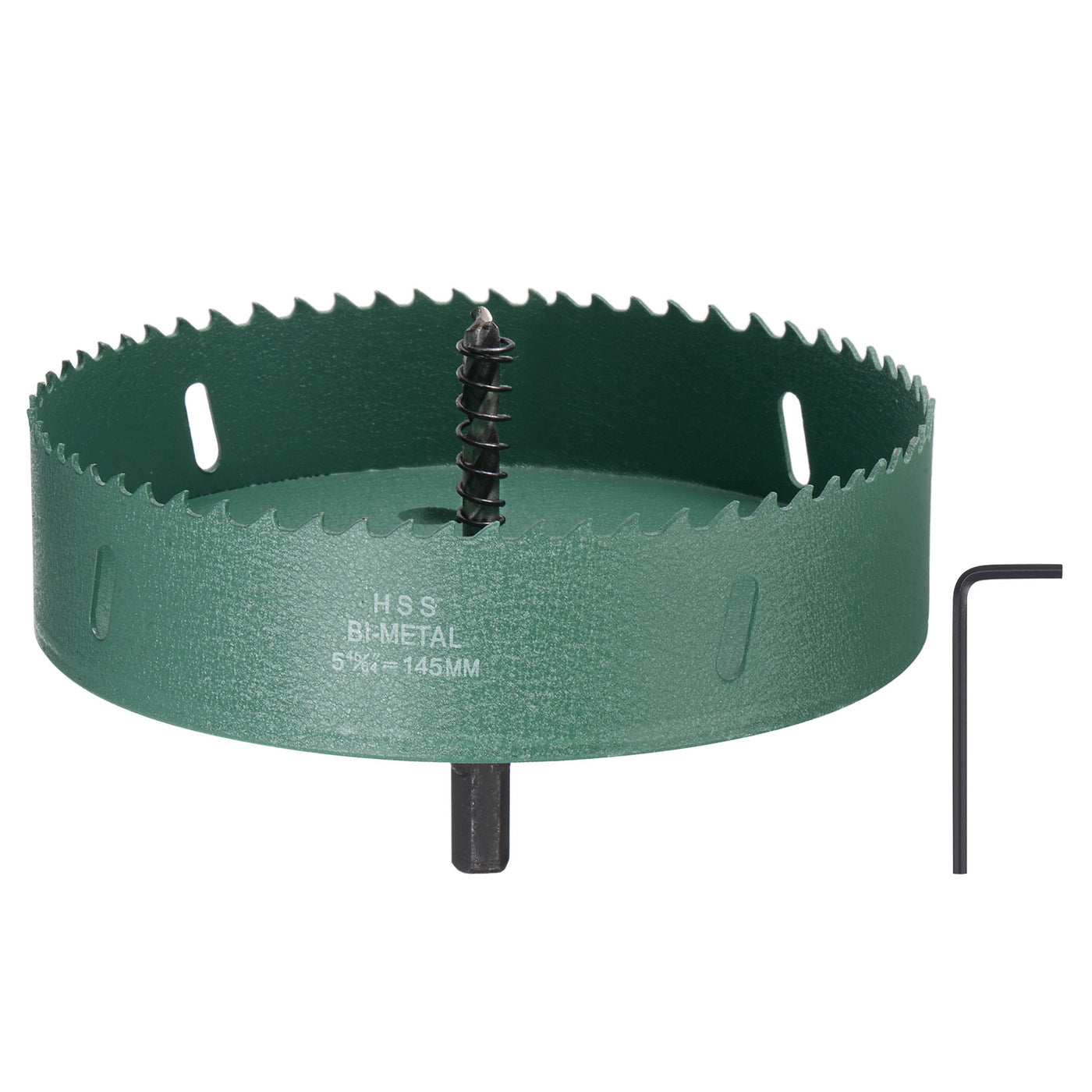 Harfington Bi-Metal Hole Saw High Speed Steel Cutter for Metal Wood PVC Plastic Drilling