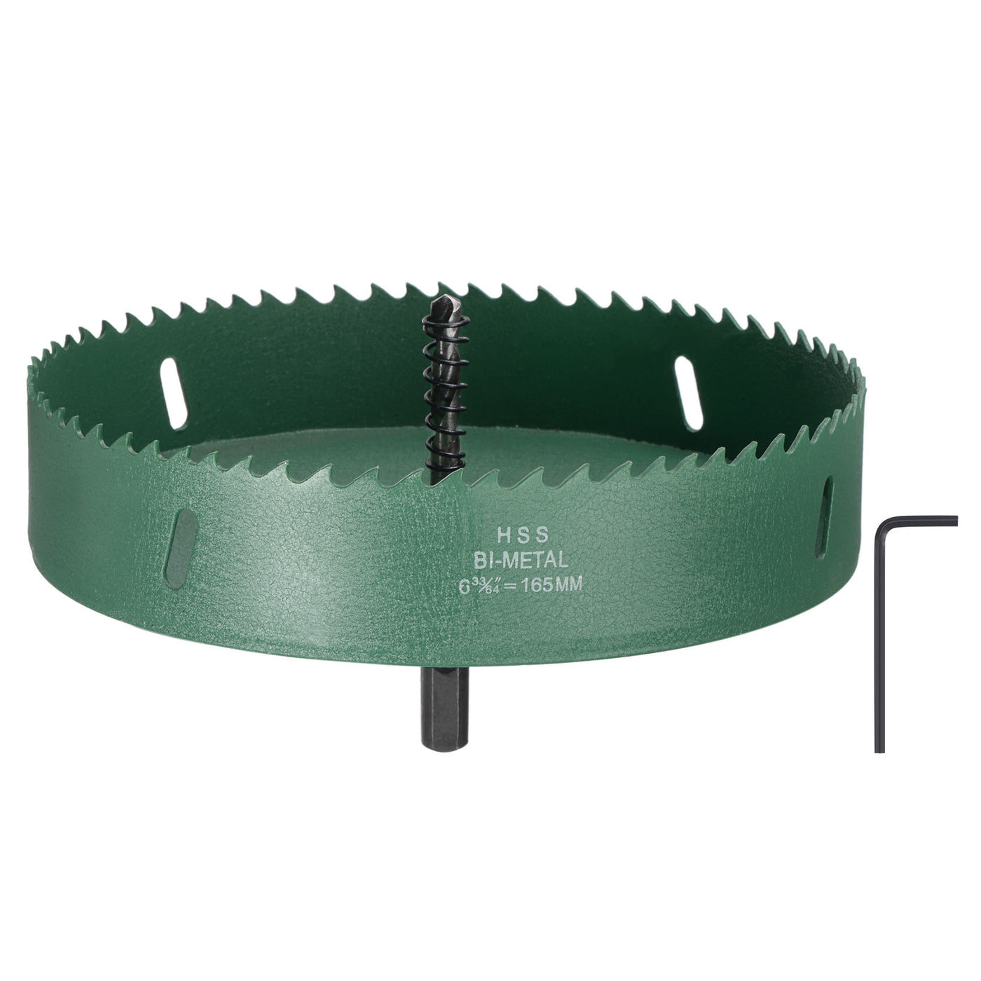 Harfington Bi-Metal Hole Saw High Speed Steel Cutter for Metal Wood PVC Plastic Drilling