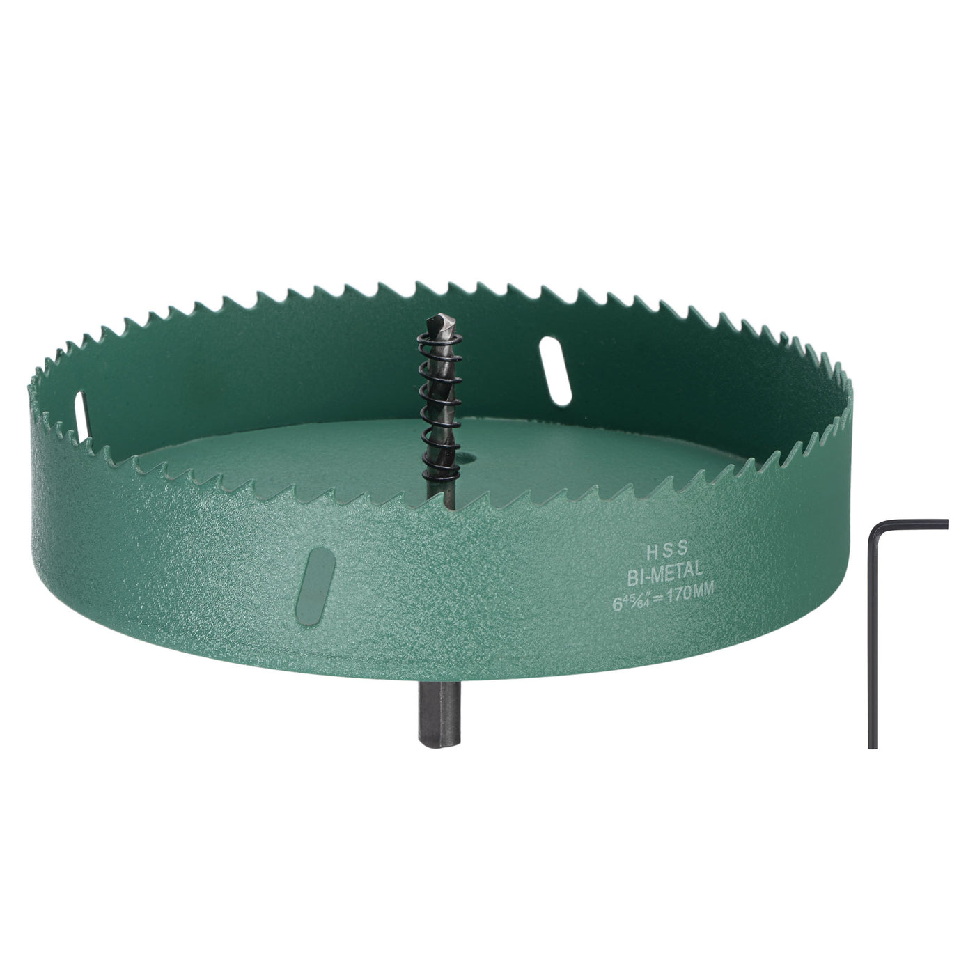 Harfington Bi-Metal Hole Saw High Speed Steel Cutter for Metal Wood PVC Plastic Drilling