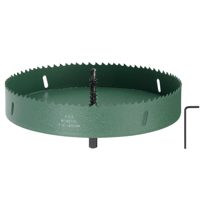 Harfington Bi-Metal Hole Saw High Speed Steel Cutter for Metal Wood PVC Plastic Drilling