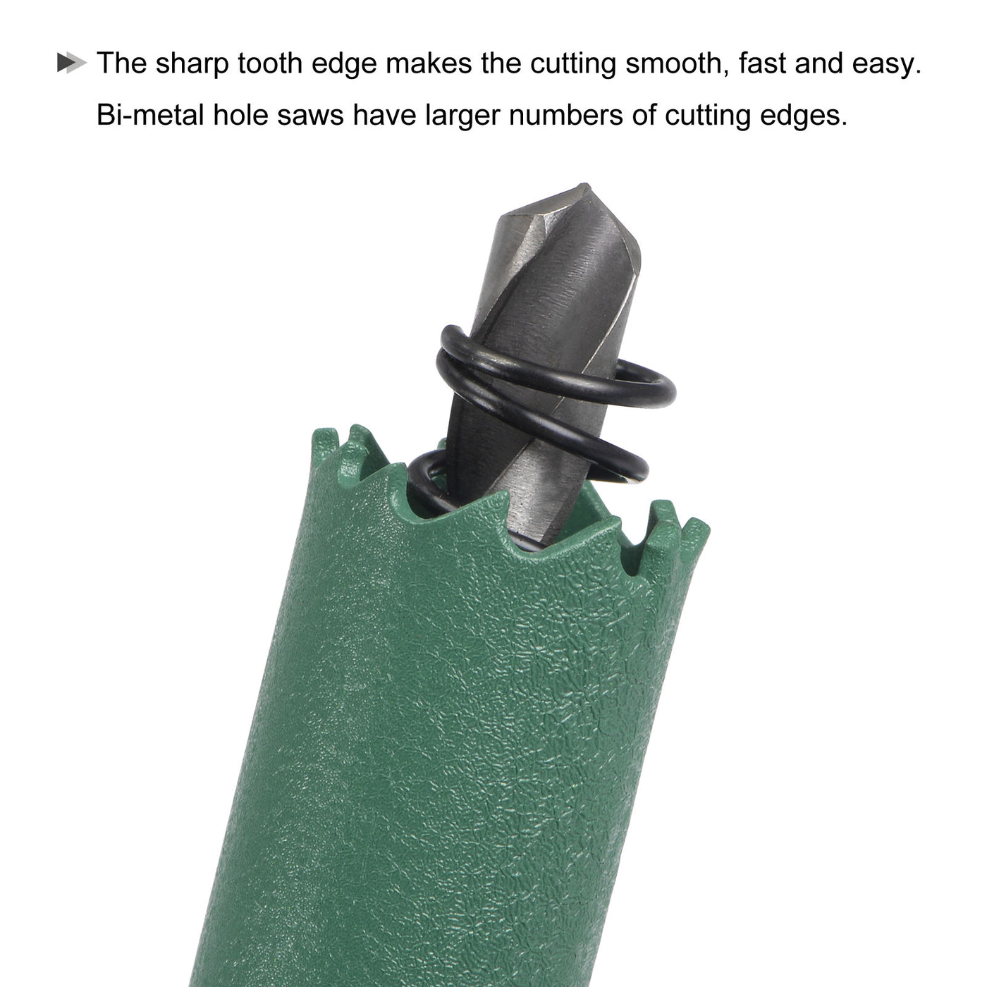 Harfington Bi-Metal Hole Saw High Speed Steel Cutter for Metal Wood PVC Drilling