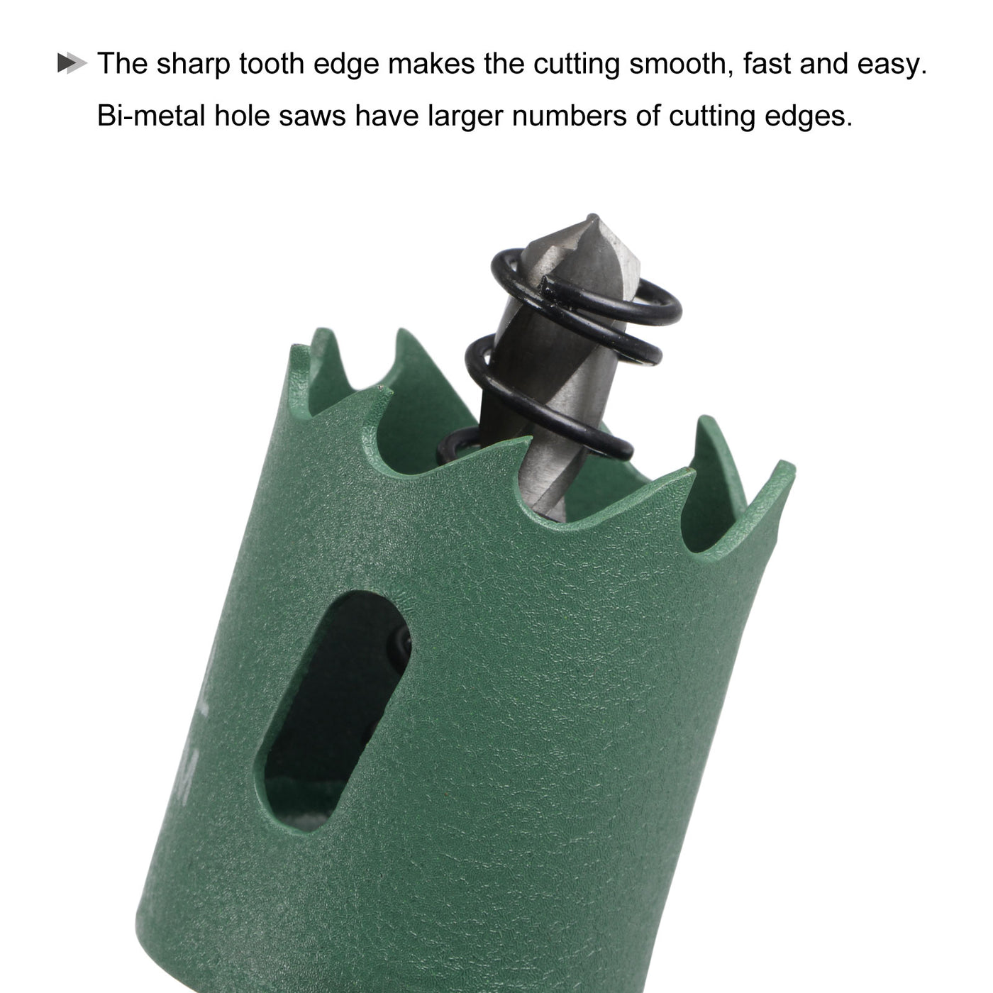 Harfington Bi-Metal Hole Saw High Speed Steel Cutter for Metal Wood PVC Drilling